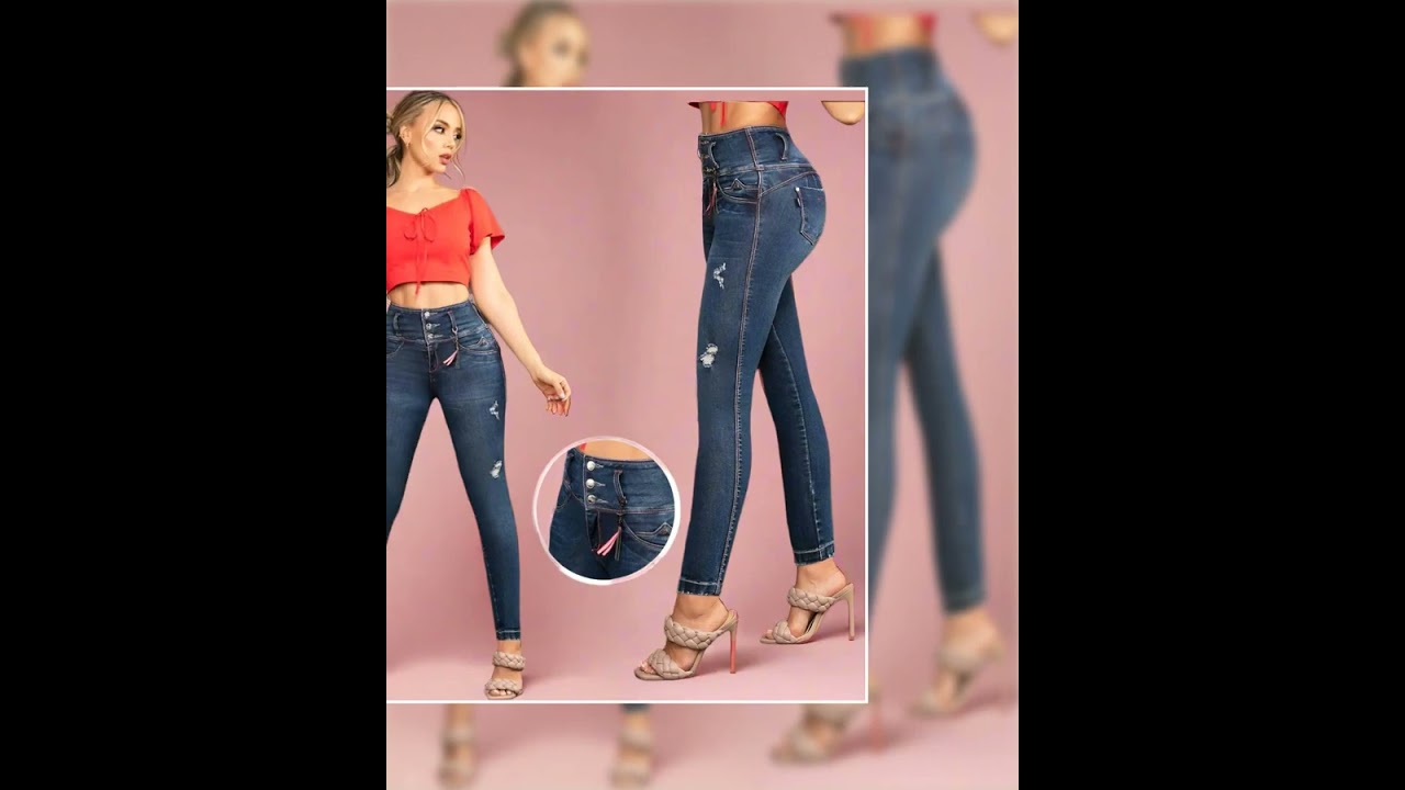 W-212 100% Authentic Colombian Push Up Jeans