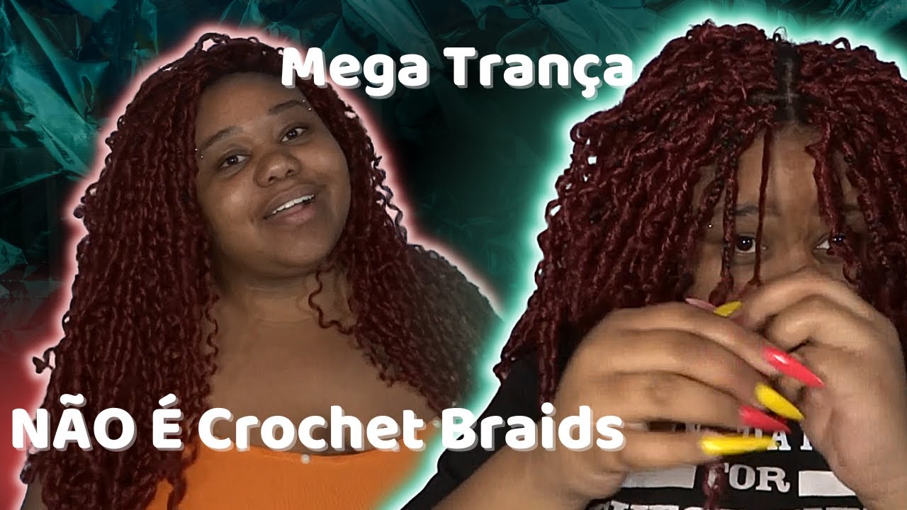 Como fazer Nina softex usando Tranças Soltas/Mega trança Comprido - Colocação | E ai, Analu!