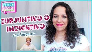 PRACTICA ESPAÑOL: ¿Subjuntivo o indicativo?(INTERMEDIO/AVANZADO) || María Español