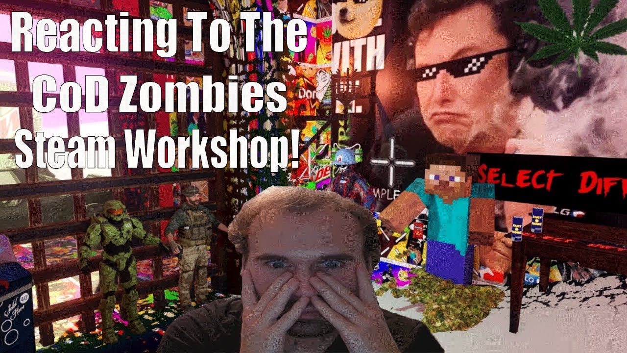 I React To The CoD Zombies Steam Workshop And Now I'm About To Crash Out