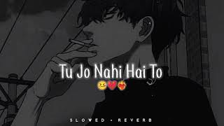 Tu Jo Nahi Hai To Kuch Bhi Nahi Hai (Slowed Reverb) lofi mix