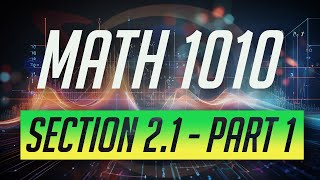 Section 2.1 - Applications: Systems of Equations in Two Variables - Part 1/4