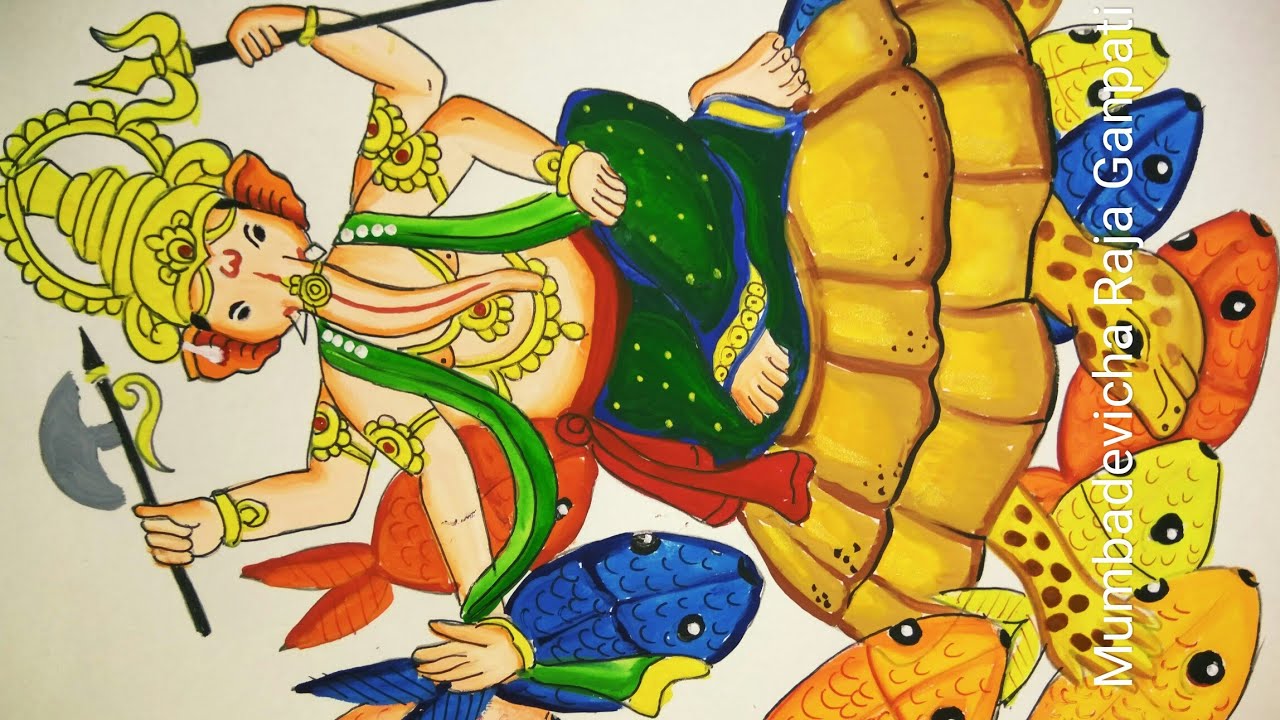 Ganesh Chaturthi Special Mumbadevicha Raja Ganpati By Draw With Me Drawing Classes By Suhan Shetty Ganesh Chaturthi Special Mumbadevicha Raja Ganpati By Draw With Me Drawing Classes By Suhan Shetty