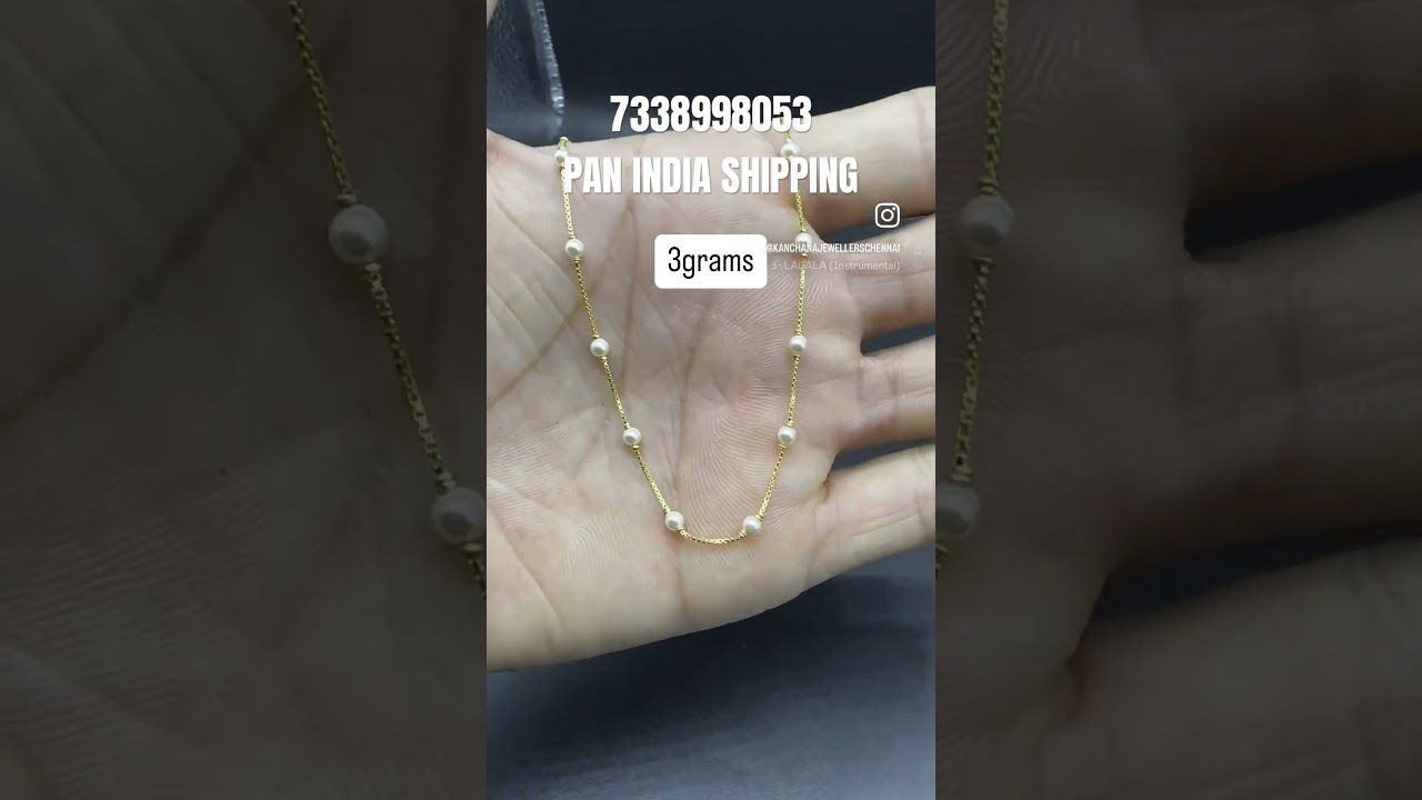 Light weight fancy chain set 3 grams 4 grams 