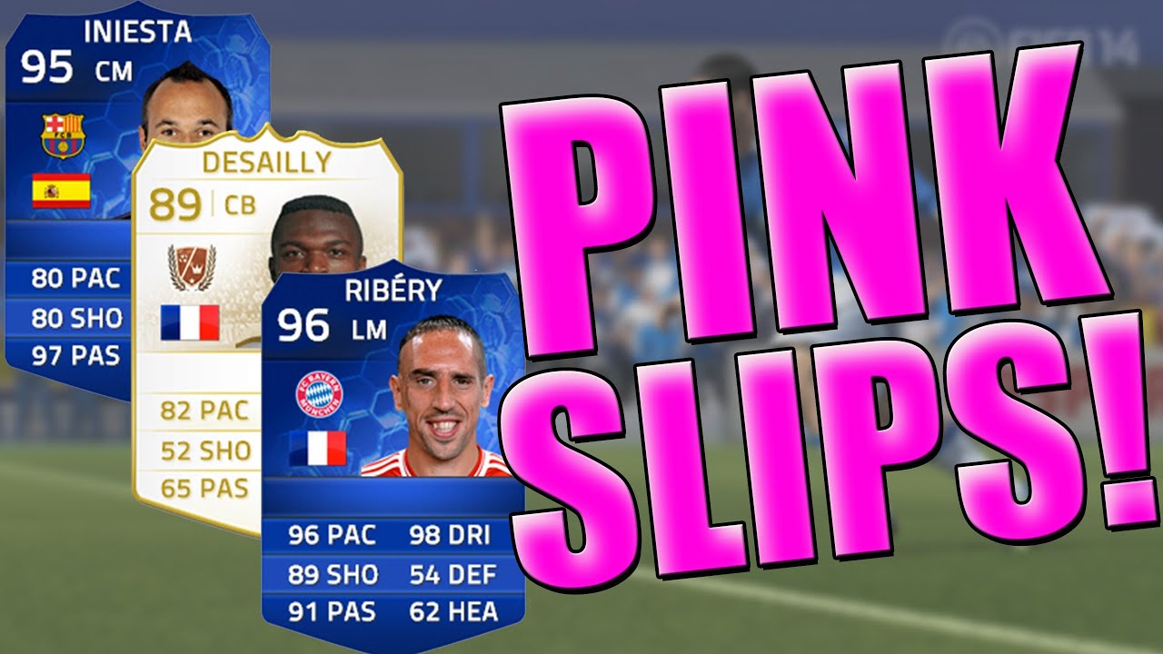 EPIC PINK SLIP! - FIFA 14 TOTY Ribery