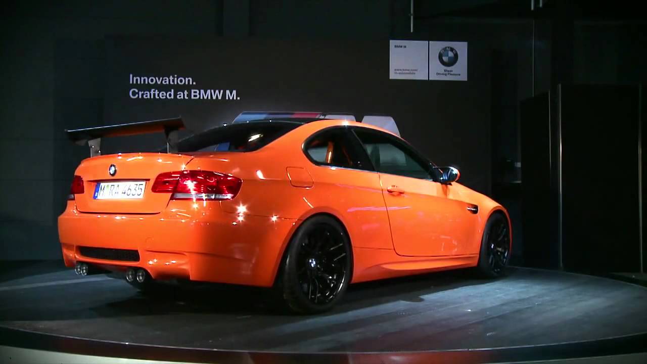 BMW M3 GTS. Part 1.