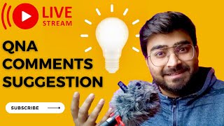 🔥 QNA, Comment reply, Suggestions, and My Future plan | #livestream 🔥#Vidaals