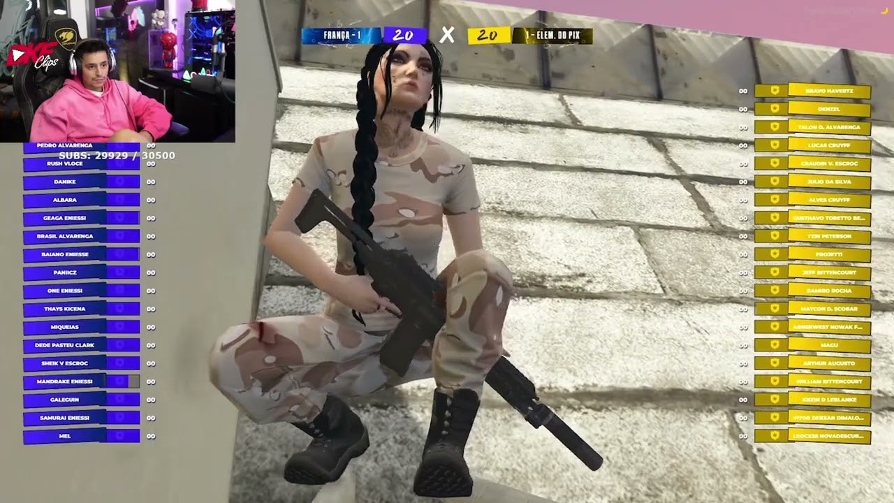 FRANÇA X ELEMENTS DO PIX NO SHOWMATCH DA COPA DO PATRÃO (Partida 3)