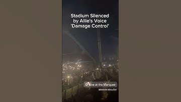 Allie Sherlock Silences the Stadium with ‘Damage Control’ #alliesherlock #dublin #irish