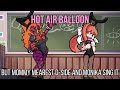 FNF Hot Air Balloon But Mommy D Side And Monika Sing It Easter Special