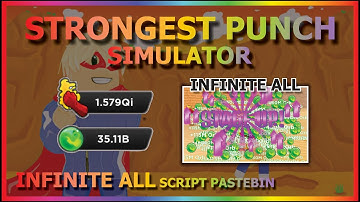STRONGEST PUNCH SIMULATOR Script Pastebin 2023 INFINITE POWER | INFINITE GEMS (INSTANT)👑