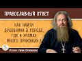 Как найти духовника в городе, где в храмах много прихожан ? Игумен Лука (Степанов)