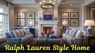 Ralph Lauren Home Interior Designs | Iconic American Style & Luxurious Living Spaces