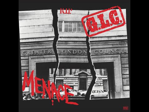 洋楽 MENACE/ G.L.C    society still insane Menace – Society Still Insane – Vinyl (12
