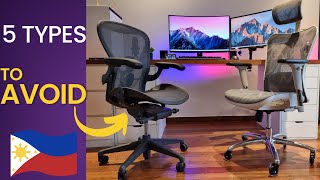 SAVE MONEY and avoid at all costs these Chair Types!