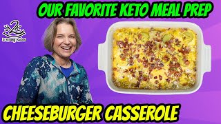 The best Keto Casserole | Keto Cheeseburger Casserole