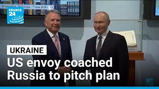 Us Envoy Witkoff Coached Russia To Pitch A Ukraine Peace Plan To Trump France 24 English