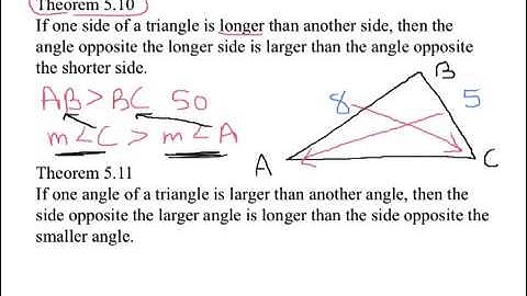 5.5 part 1 use inequalities in a triangle