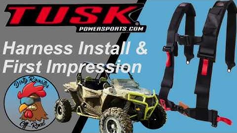 Tusk 4 Point Harness Install in 2018 RZR XP1000