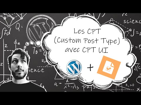 Tuto Custom Post Type (CPT UI)