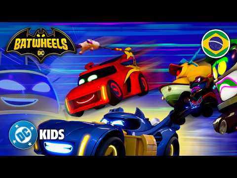 🔥😱 Melhores ACROBACIAS Realizadas Pelos Batwheels e Pela Legião do Zoom! | @DCKidsBrasil