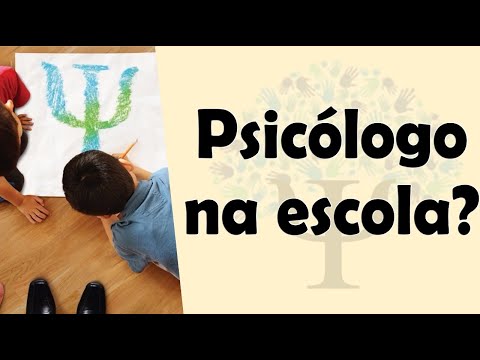 Vídeo: Como Se Tornar Um Psicólogo Escolar