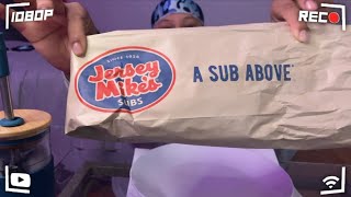 Jersey Mike’s Subs #44 + High Eats Mukbang