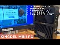 Kingdel Slim Mini PC Windows 10 Pro Computer - Unboxing and Review, Fanless, i7, 16GB, 256GB SSD