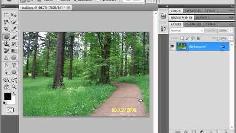 Photoshop CS5 Tutorial The Patch Tool Adobe Training Lesson 14.19