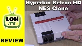 Hyperkin RetroN 1 HD NES Clone Console Review - Plays old Nintendo 8 bit games