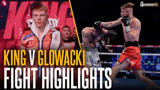 Sam King vs Bartosz Glowacki full fight highlights Round 3 stoppage via vicious uppercuts 🤜 💥