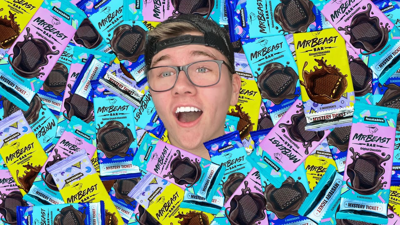 MrBEAST sent me 216 Chocolate Bars 