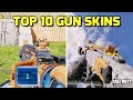 TOP 10 BEST LEGENDARY GUN SKINS in CALL OF DUTY MOBILE!!