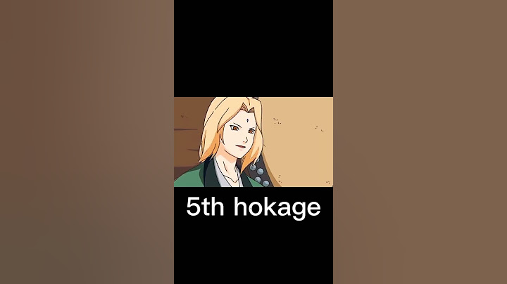 the 8th hokage😄😄
