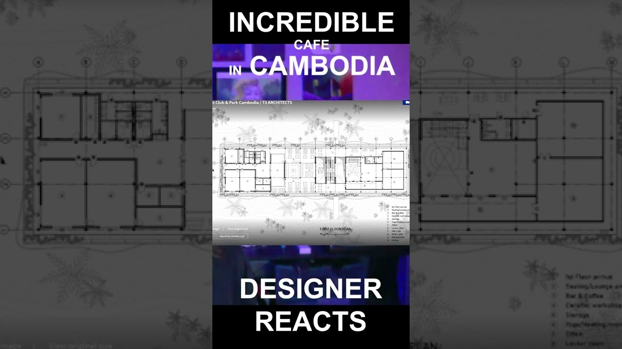 Architectural Designer Reacts: Cambodian Modernism where the structure is PULLED inside the massing