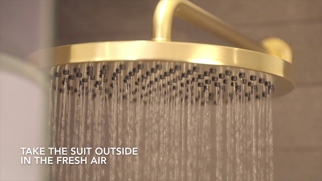 steam suit in shower