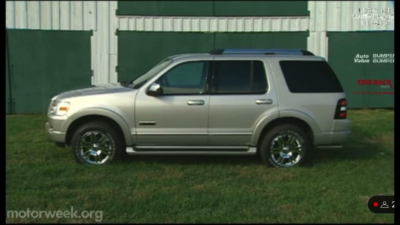 Motorweek 2006 Ford Explorer Road Test - YouTube