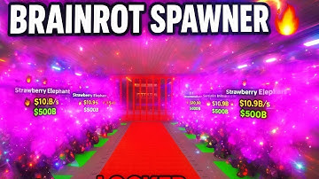Steal A Brainrot Script - Brainrot Spawner, Trax Spawner, Work On Mobile & Pc 100%