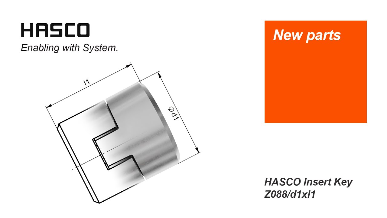 HASCO InsertKey Z088/... EN