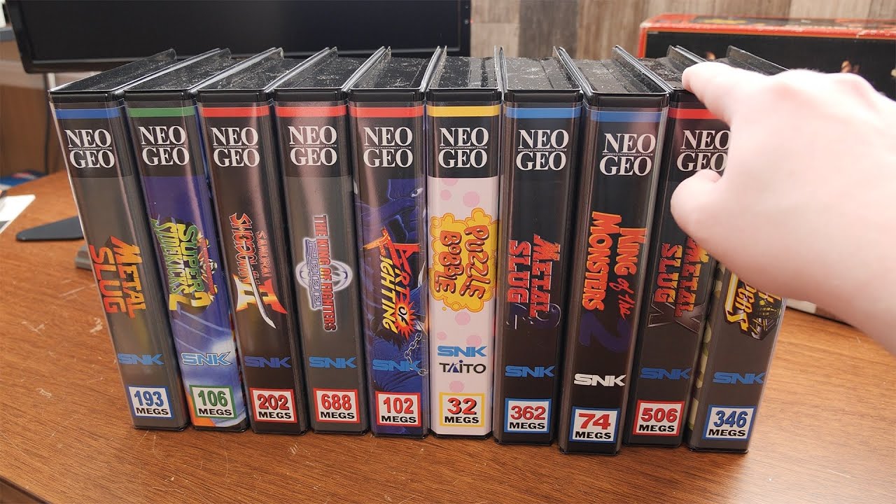 Neo Muki ケージ ブラック Official SNK Neo-Geo Shock Box Case Bundle – Limited Run Games