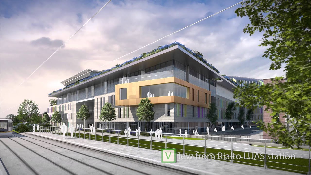 Ireland's New Children's Hospital, Dublin flythrough YouTube