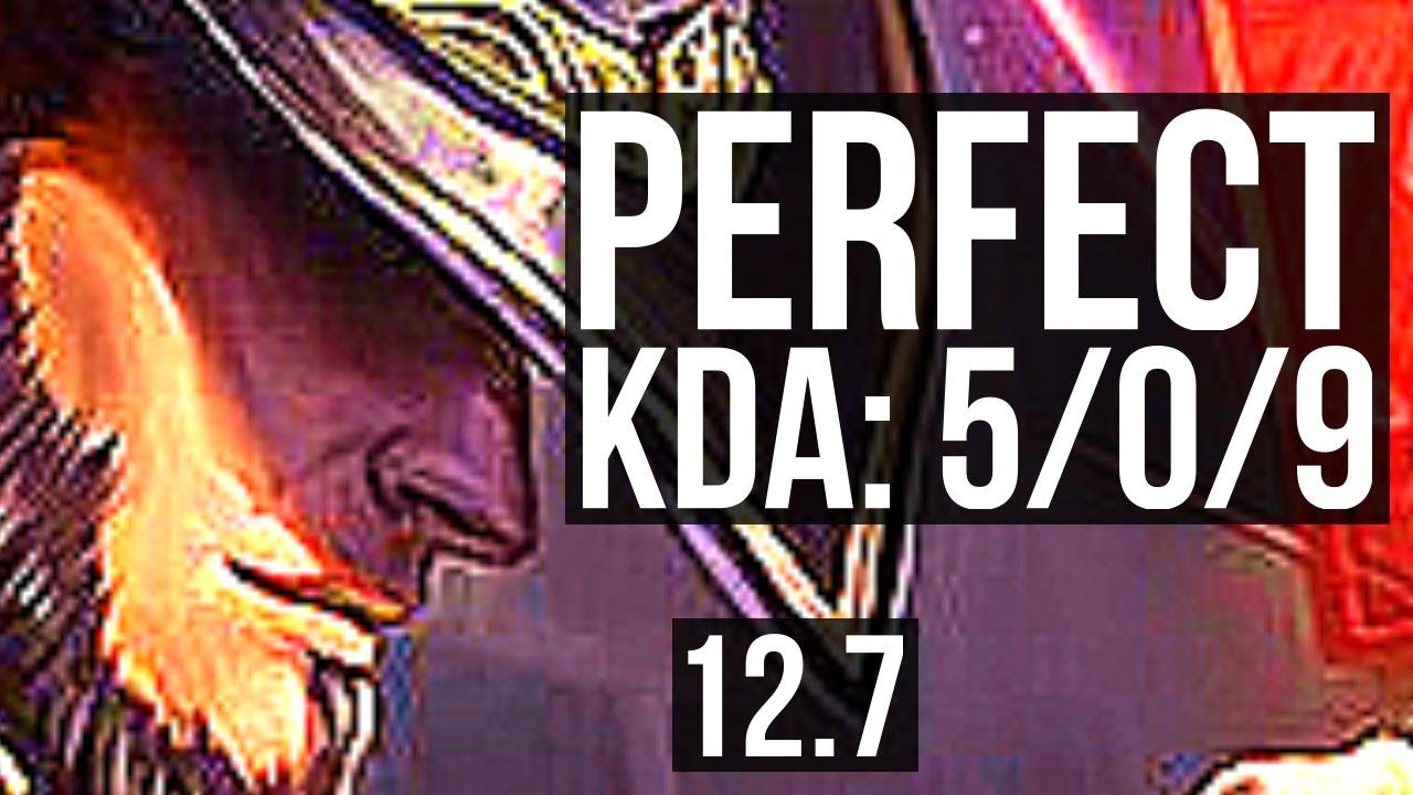 TWISTED FATE vs VEX (MID) | 5/0/9, 300+ games | KR Master | 12.7