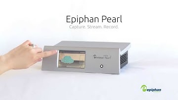 Epiphan Pearl touchscreen demonstration
