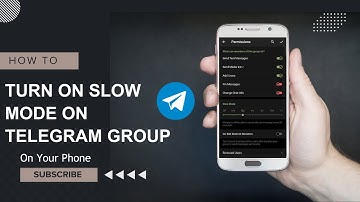 How to Enable Slow Mode on Telegram Group