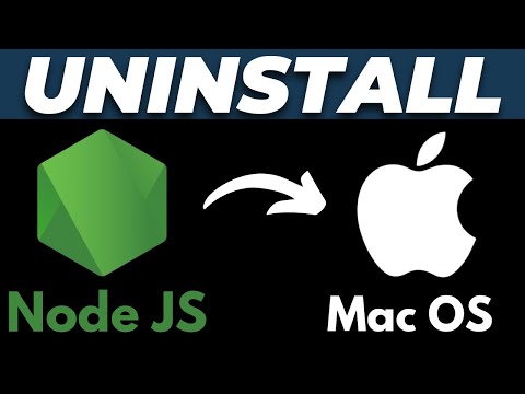 How to Completely Uninstall Node JS in Mac OS