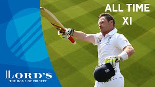 Cook, Sangakkara & Warne - Ian Bell's All Time XI