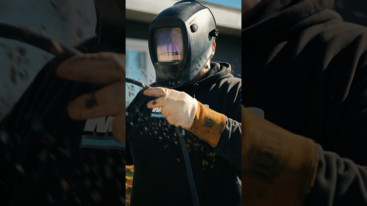 Welding Rear Frame of Harley Sportster 