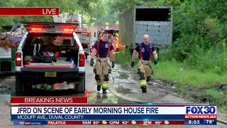 JFRD responds to early morning house fire