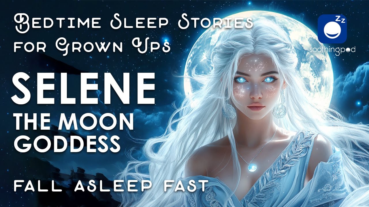 Bedtime Sleep Stories | 👑 Selene Goddess of the MOON 🌕 | Sleep story for Grown Ups | Greek Mythology