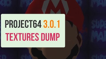 How to Dump Nintendo 64 Textures in Project64 3.0.1
